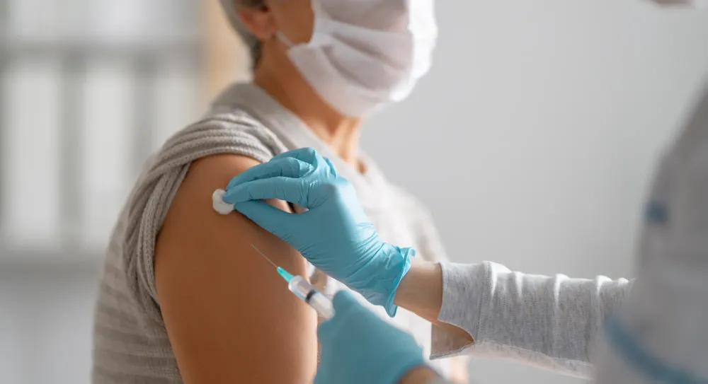Vaccination près de Replonges